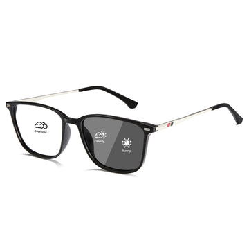 Cyxus TR 90 Square Horde Photochromic Lenses Glasses 8208